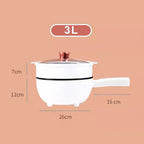 Tigaie electrica 26cm, inteligenta, multifunctionala 3L