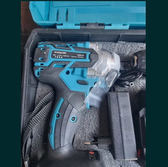 Set Bormasina de impact si găurit cu 2 acumulatori YEDEAR TOOLS