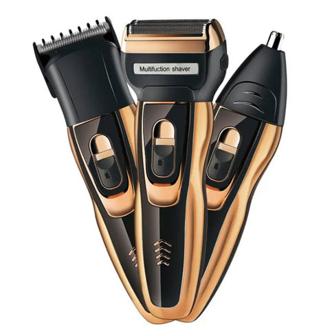 Trimmer multifuncțional GEEMY GM-595, 3 în 1, rezistent la apă