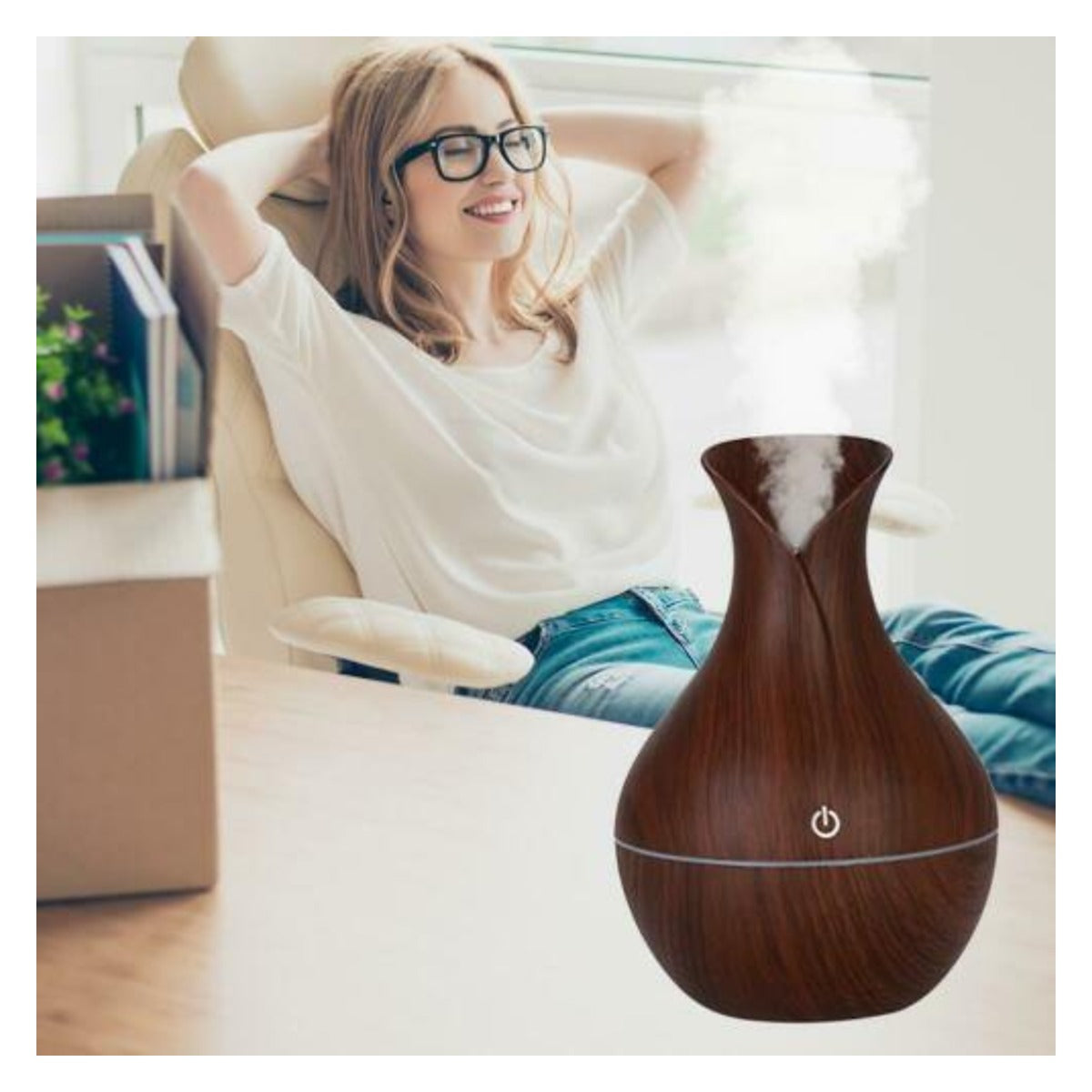 Umidificator, purificator de aer și difuzor pentru aromaterapie