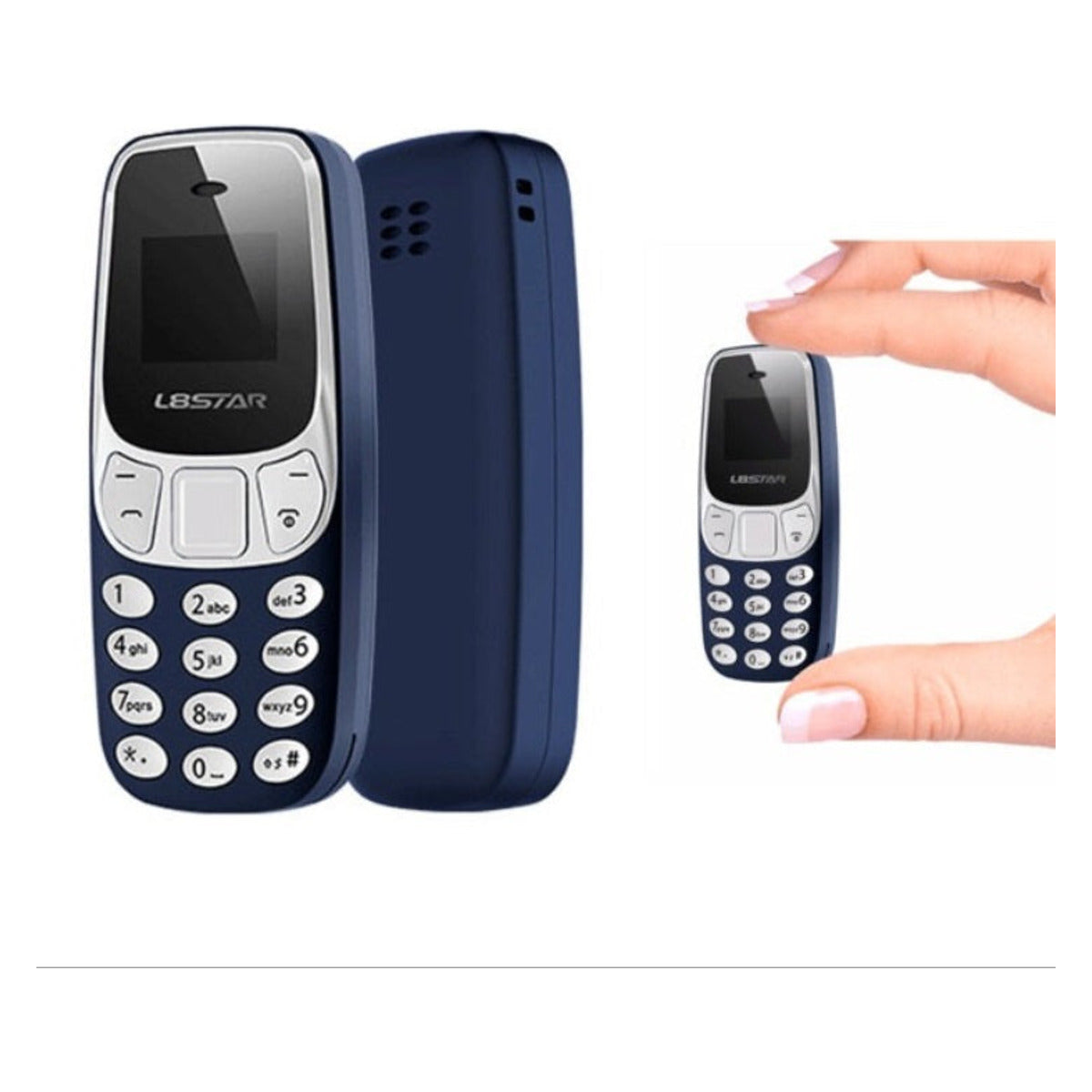 Mini telefon dual SIM cu radio și Bluetooth