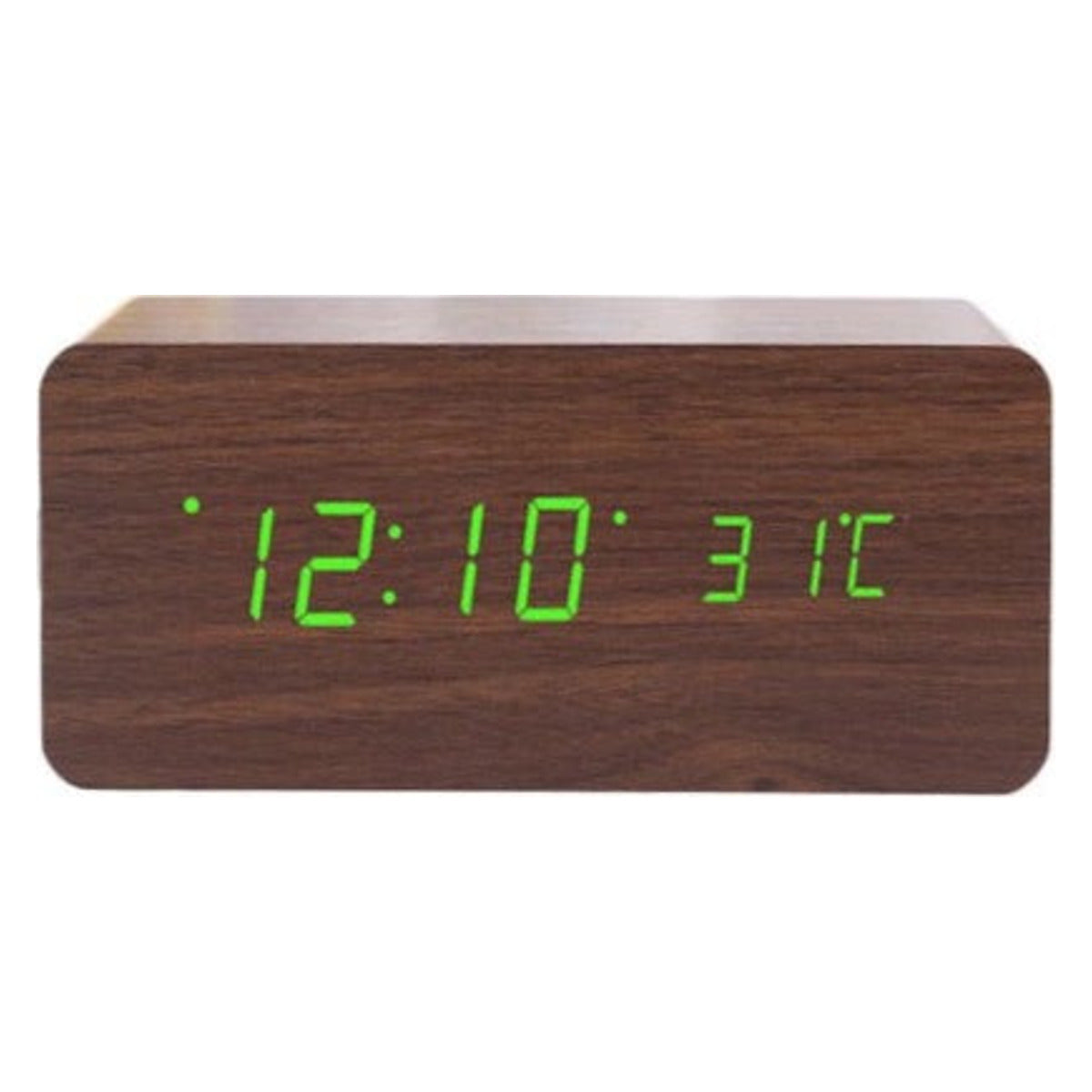 Ceas digital LED cu alarmă și termometru