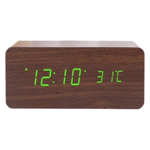 Ceas digital LED cu alarmă și termometru