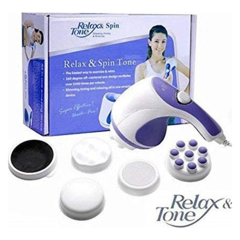Aparat de masaj anticelulitic Relax Tone MAX cu accesorii