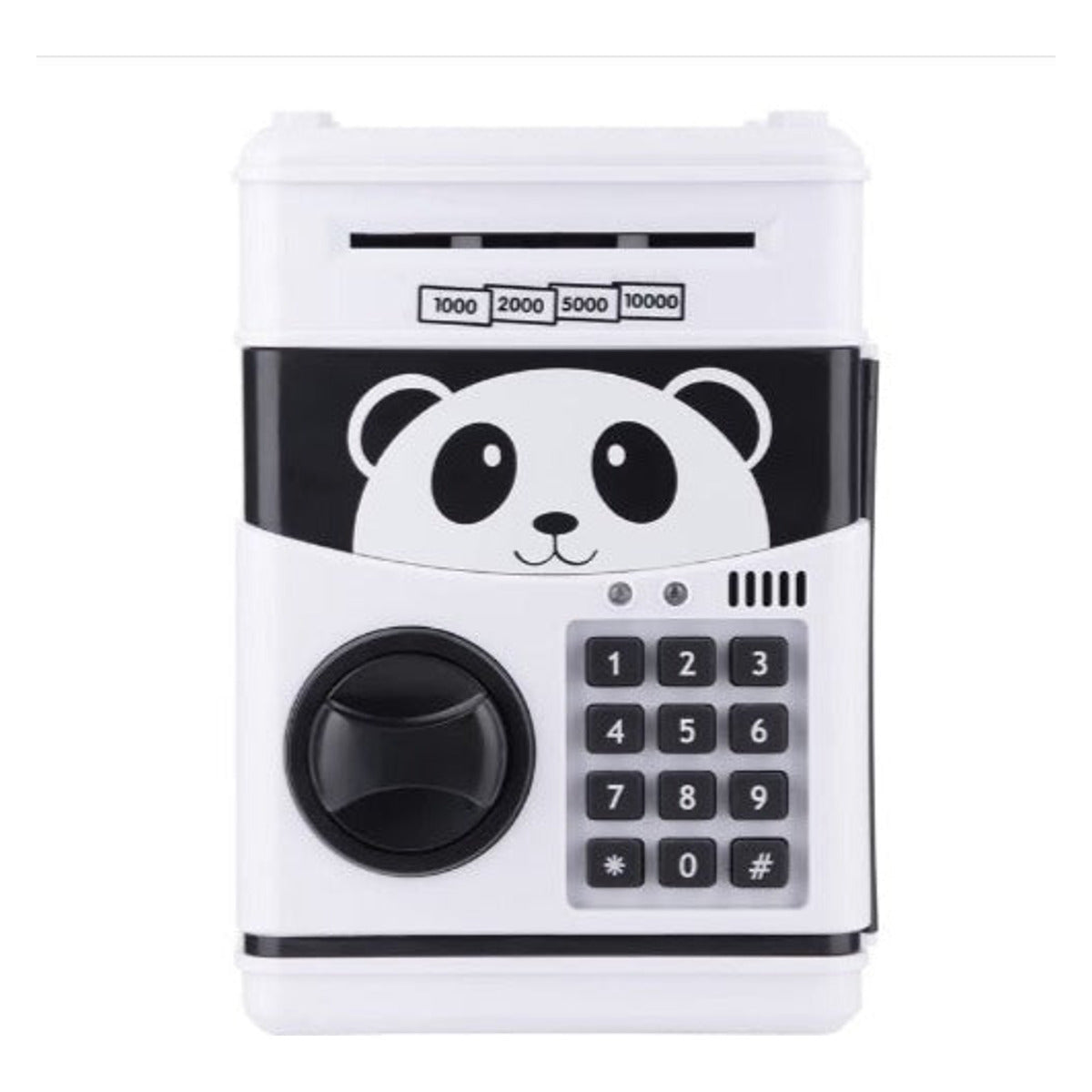 Pușculiță pentru copii cu funcție ATM și cod PIN