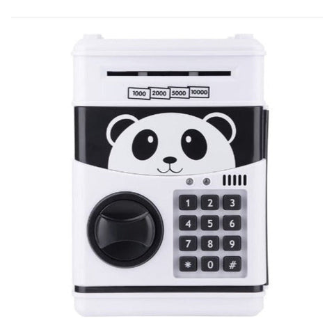 Pușculiță pentru copii cu funcție ATM și cod PIN