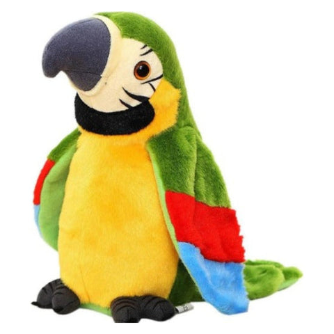 Jucărie interactivă papagal vorbitor multicolor