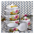 Set de gătit Fabiana cu zece piese