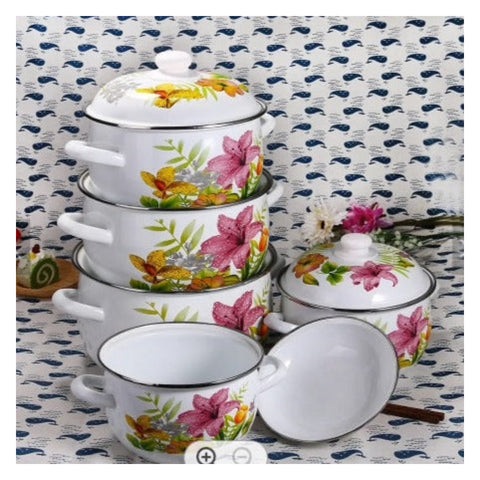 Set de gătit Fabiana cu zece piese