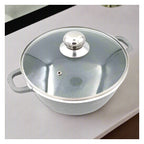 Oală antiaderentă ceramică granit, 20 cm