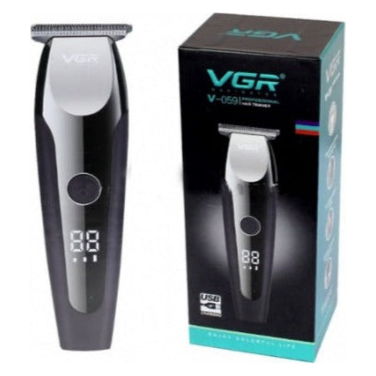 Mașină de tuns VGR V-059 cu patru piepteni