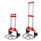 Cărucior pliabil pentru marfă din aluminiu, 75 kg