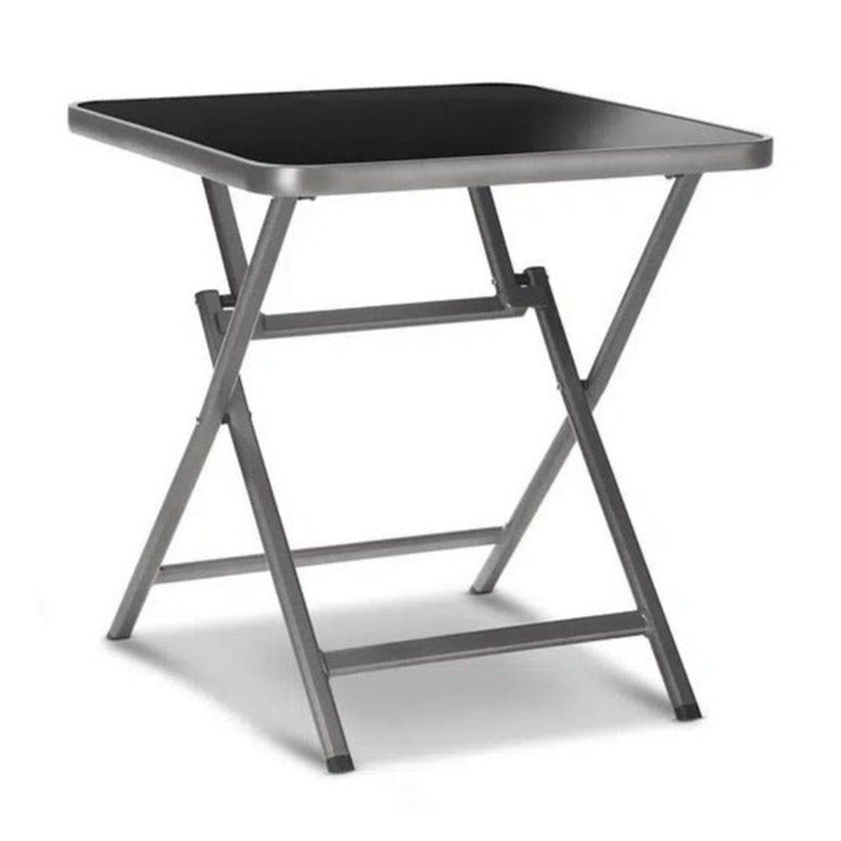 Masă pliabilă din Aluminiu  pentru camping, picnic, terasă, 70 x 70 x 70 cm – imagine principală