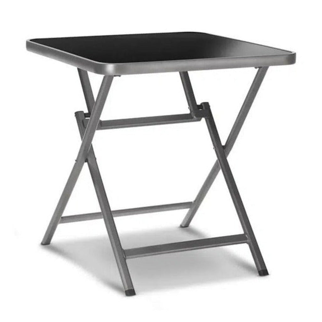 Masă pliabilă din Aluminiu  pentru camping, picnic, terasă, 70 x 70 x 70 cm – imagine principală