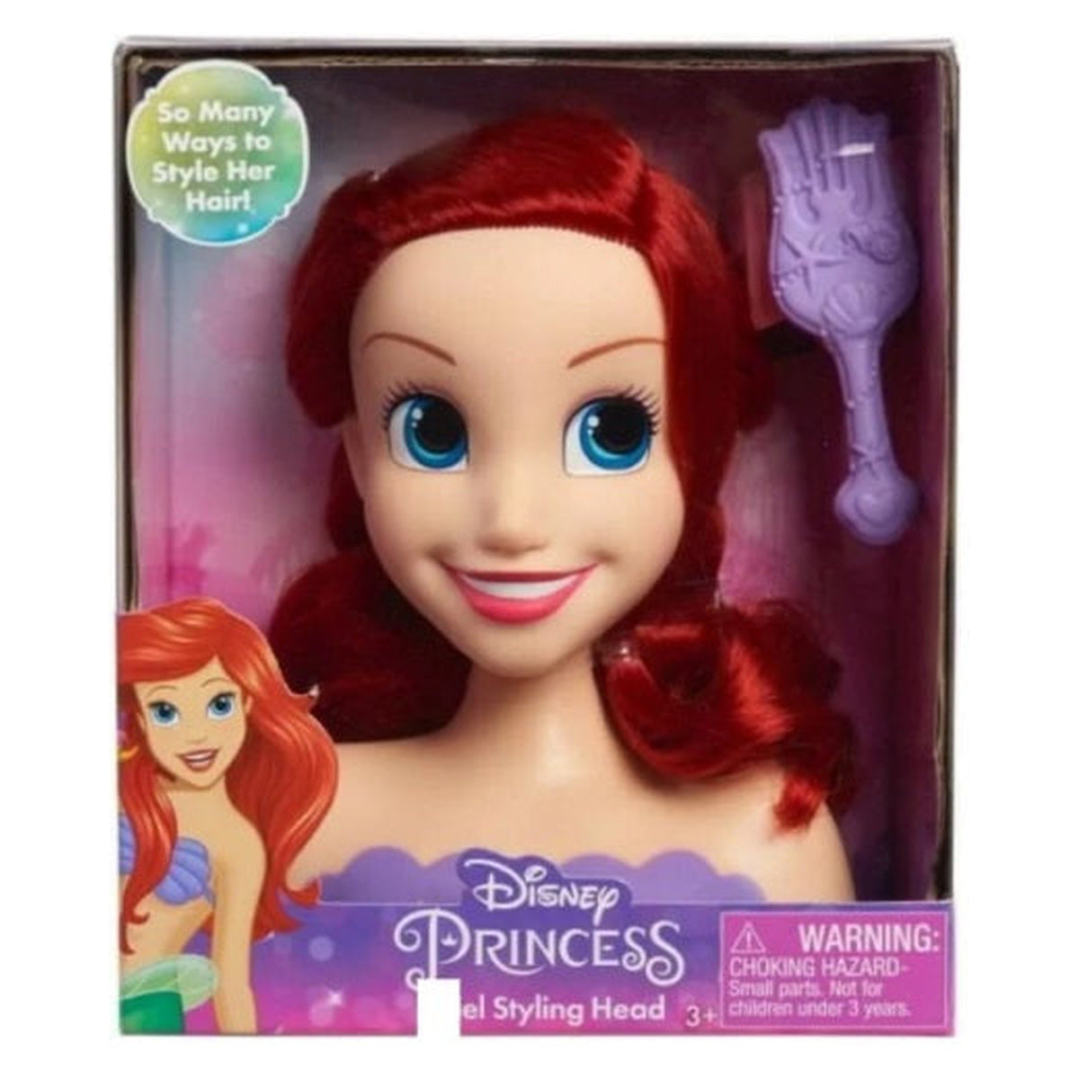 Păpușă Disney Ariel Mica Sirenă Mini Styling Head – imagine principală