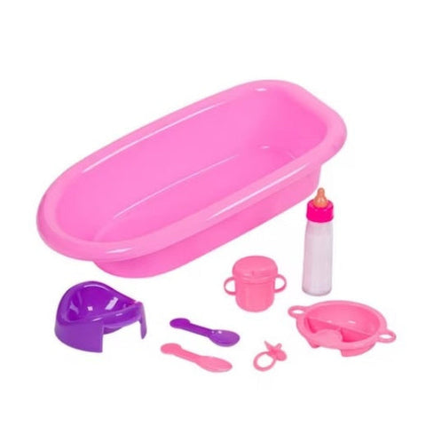 Set baie pentru papusi 8 piese, SG, 3 ani + – imagine principală