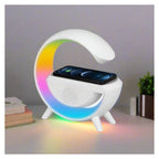 Lampă 3 în 1 RGB cu lumină ambientală, încarcare wireless, speaker,bluethoot – imagine principală