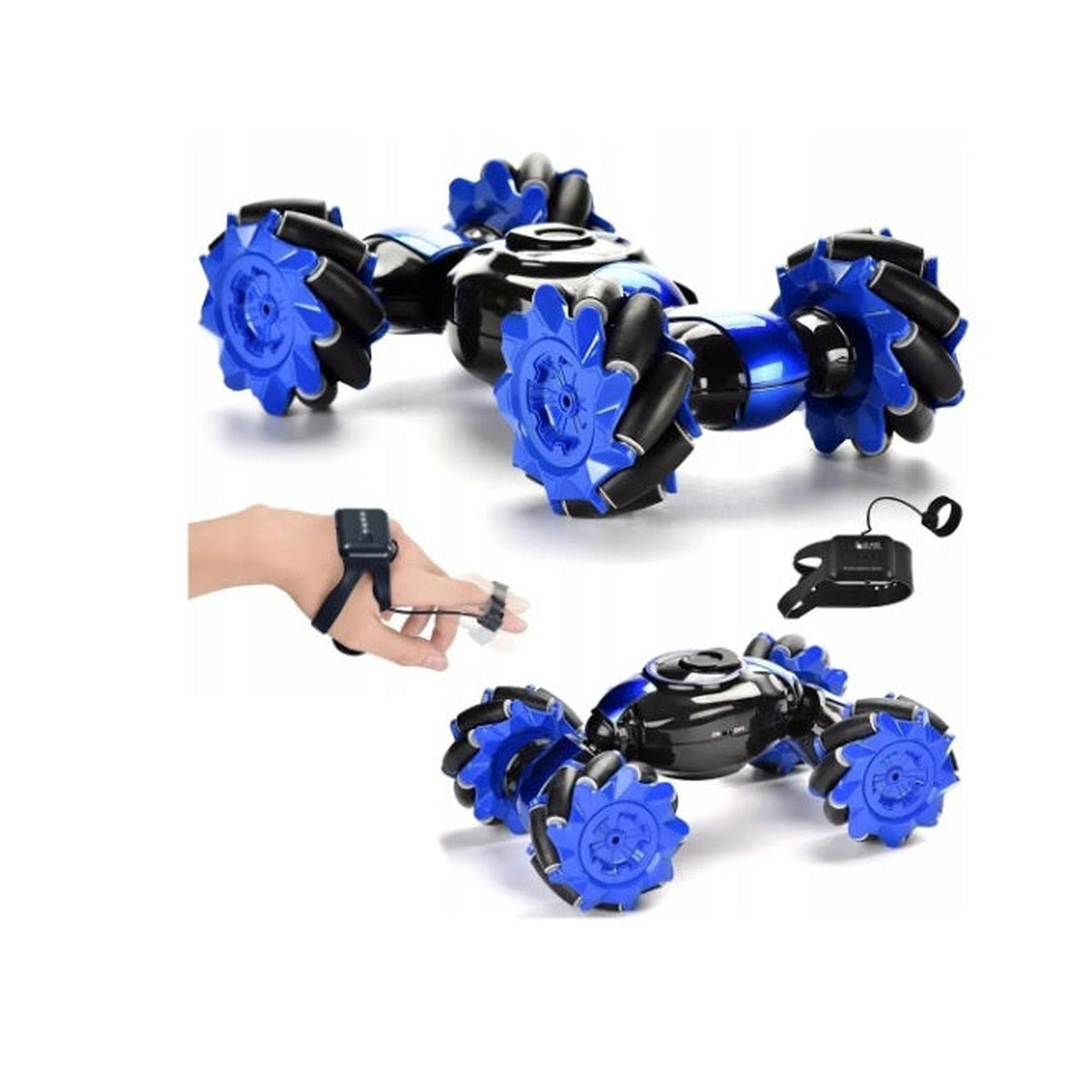 Mașină de jucărie Stunt Car, control prin gesturi, sunete și lumini – imagine principală