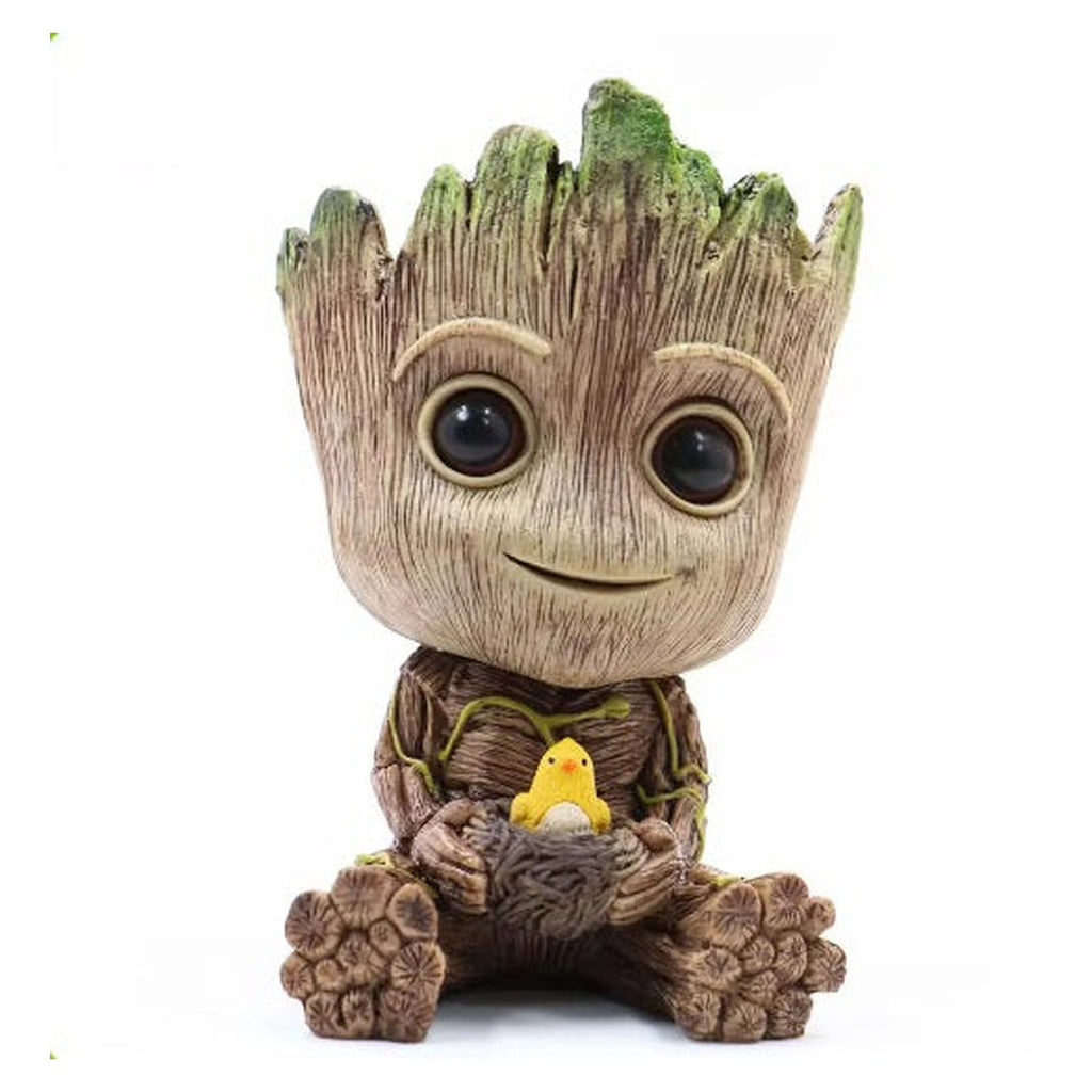 Ghiveci figurină, suport pixuri, Baby Groot, 10 cm x 7 cm – imagine principală