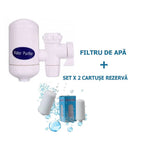 Filtru pentru apă curentă Water Purifier, cărbune activ + Set 2 x Cartușe rezervă – imagine principală