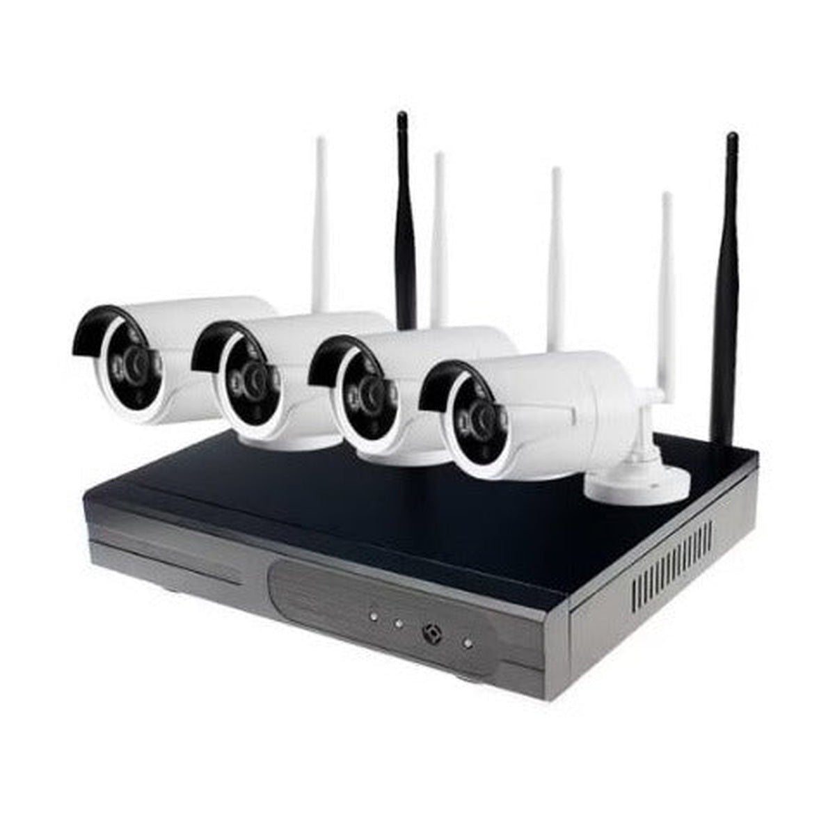Kit supraveghere Smart Gadget, Kit Nvr + 4 Camere Wireless, IP, HD, WiFi – imagine principală