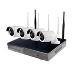 Kit supraveghere Smart Gadget, Kit Nvr + 4 Camere Wireless, IP, HD, WiFi – imagine principală