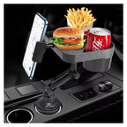 Organizator auto 3 în 1 multifuncțional cu suport telefon QCP9 – imagine principală