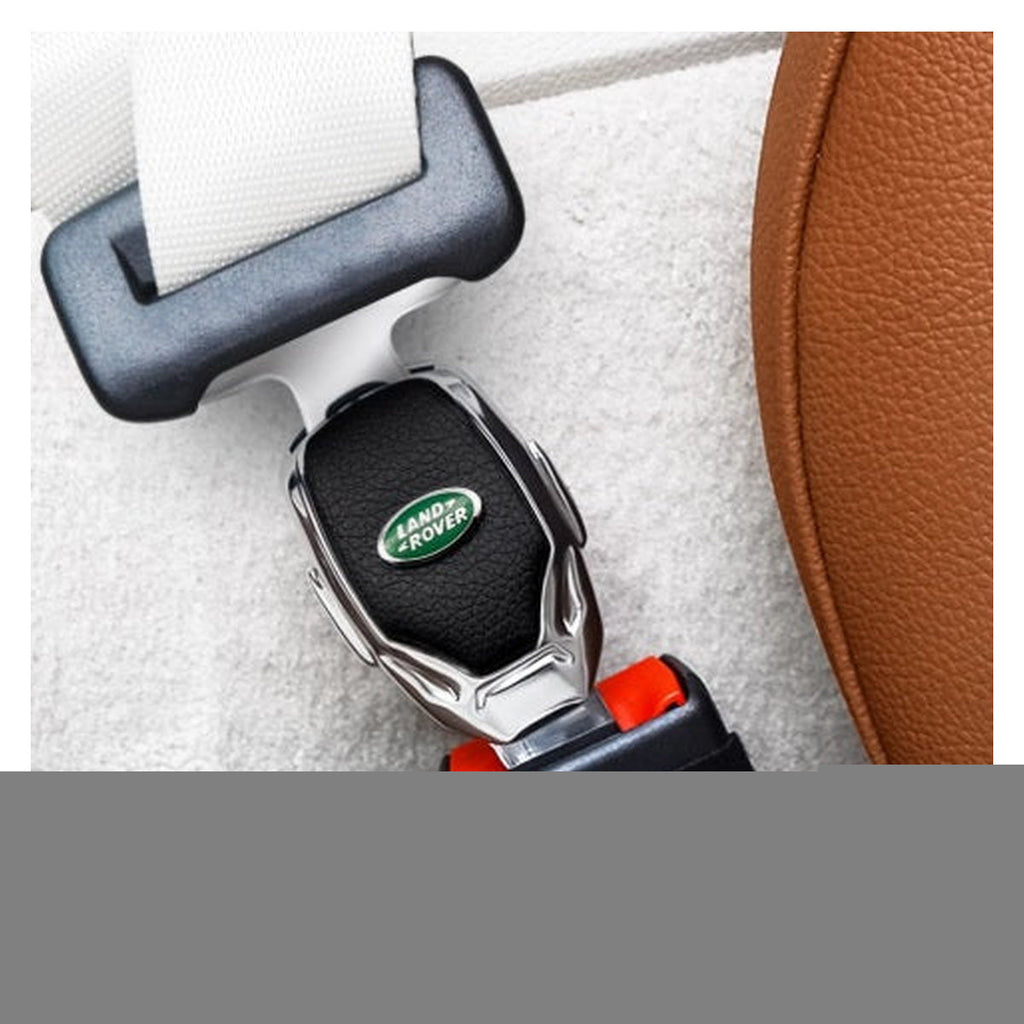 Centură falsă auto Land Rover, piele și chrom, 1 Buc – imagine principală