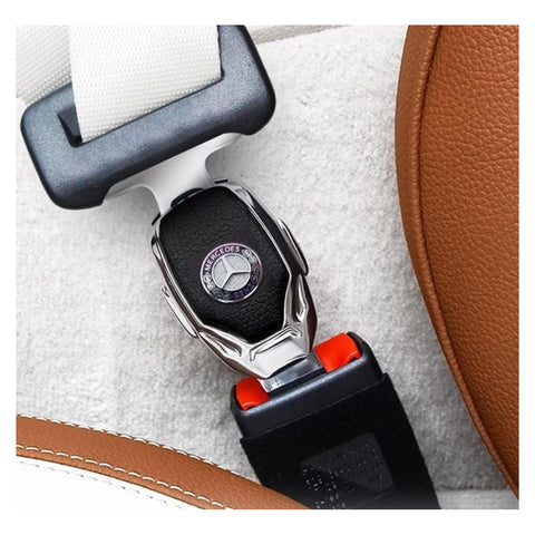 Centură falsă auto, piele și chrom, MERCEDES, 1 BUC – imagine principală