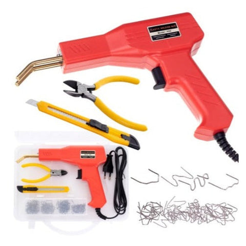 Trusă Pistol Profesional pentru lipit/sudat plastic, kit pentru repararea fisurilor din plastic – imagine principală