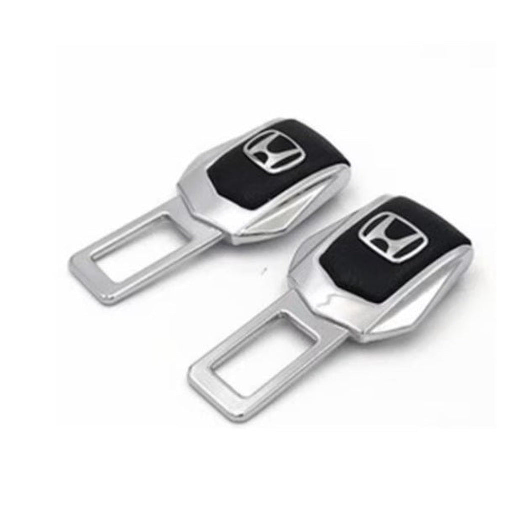Set 2 x Adaptor centura de siguranta, piele naturala - Honda – imagine principală