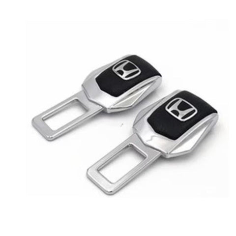 Set 2 x Adaptor centura de siguranta, piele naturala - Honda – imagine principală