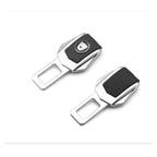 Set 2 x Adaptor centura de siguranta, piele naturala - Dacia – imagine principală