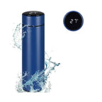 Termos smart cu afisaj temperatură, 500 ml: albastru, alb,negru,vișiniu,roșu,argintiu,auriu,bleu – imagine principală