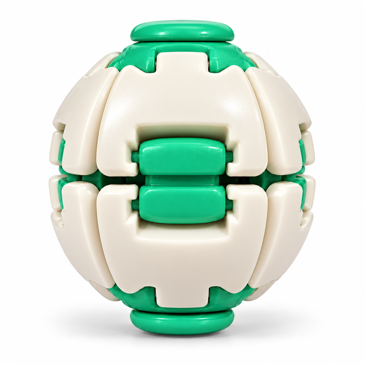 Press Spin Top varianta alb și verde
