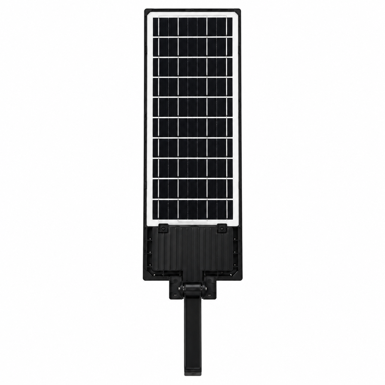 Panoul solar integrat al lămpii W789A-6, vedere din spate