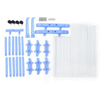 Uscator Vertical pentru Rufe Haine Mobil si Pliabil cu Suport Umerase, Inaltime 175 cm