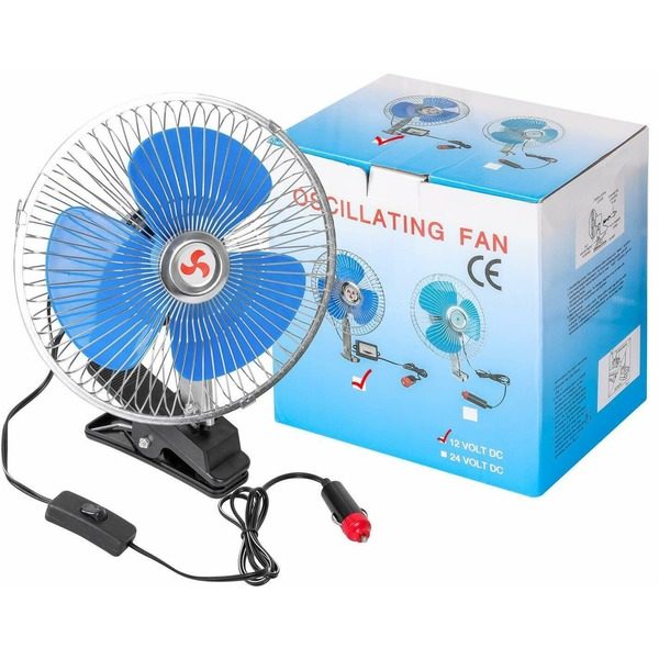 Ventilator auto de 8 inch cu braț reglabil