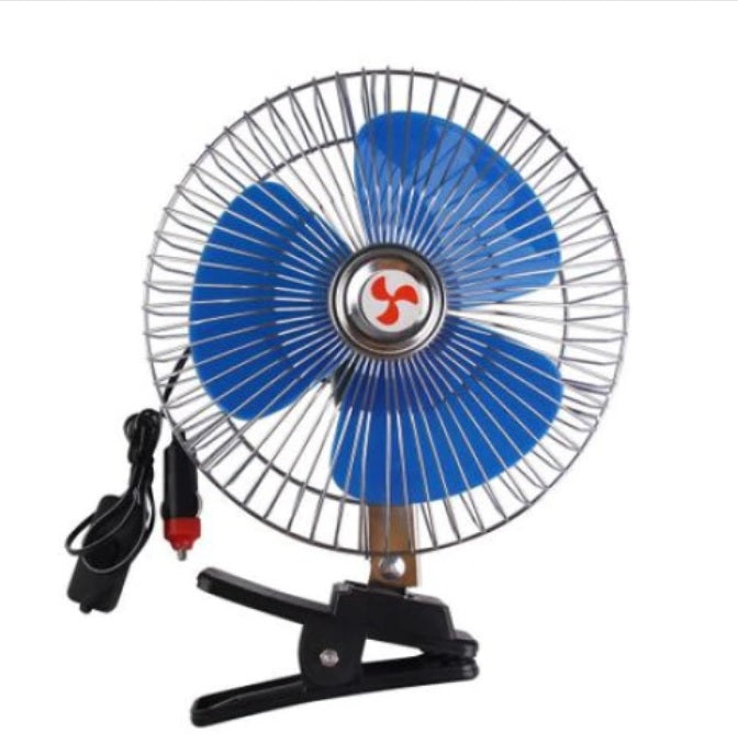 Ventilator auto 12 V cu mufă pentru priza mașinii