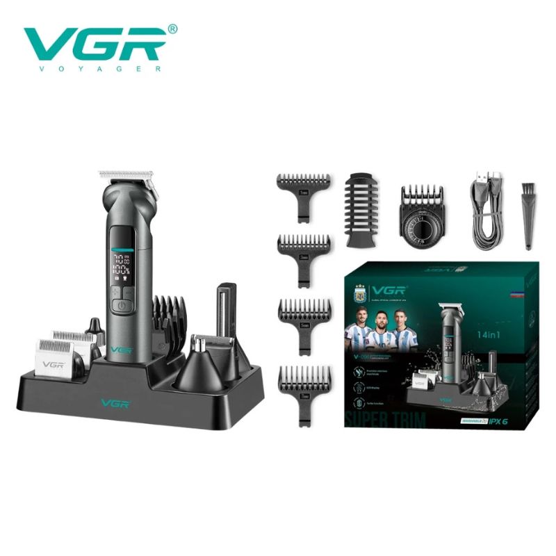 Kit de îngrijire VGR V-096 cu accesorii și stație de încărcare