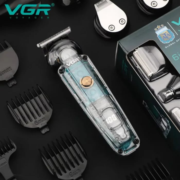 VGR V-102 cu design transparent și afișaj LED