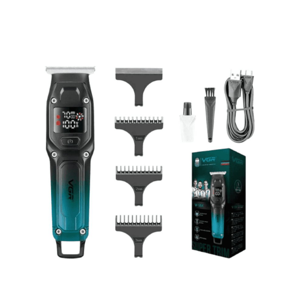 Aparat de tuns profesional VGR V-964 verde-negru