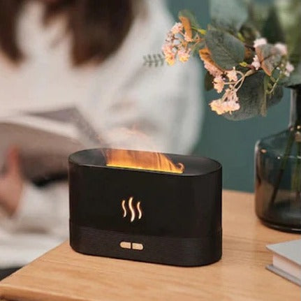 Difuzor de aroma terapia cu efect de flacară