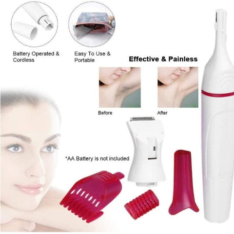 Epilator pentru îndepărtarea părului facial