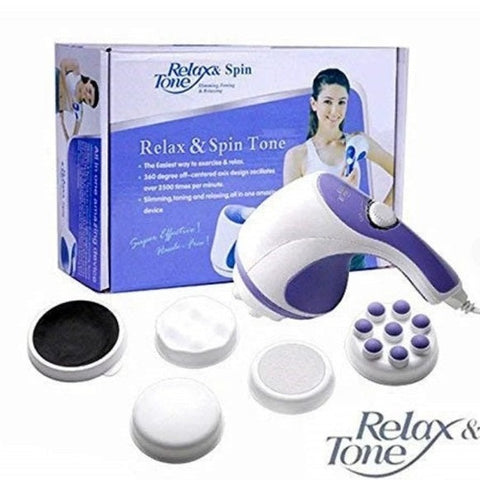 Aparat de Masaj Anticelulitic Relax Tone MAX Special Edition F11 cu 3 capete de masaj si pilire