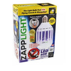 Bec led 9w & lampă UV anti-tânțari și insecte zapp light, 9W
