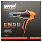Uscator de par, GM-1766, 2600W, 3 trepte de caldura, Negru/portocaliu