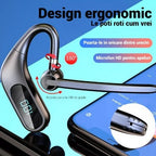 Cască Bluetooth 5.0 Wireless KJ12 , LED Display, HD Voice