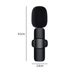 Microfon Lavalieră Omnidirectional Wireless, LED, USB, captare sunet 360 grade