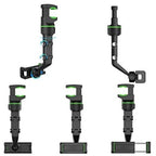 Suport auto Mirror Holder, Ajustabil, Rotire 360 grade, Negru
